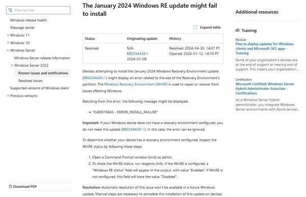 Microsoft、1月の更新プログラムエラーは修正せず - 手動の解決策公開