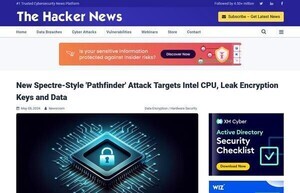 IntelのCPU狙う新しいサイバー攻撃「Pathfinder」が発見