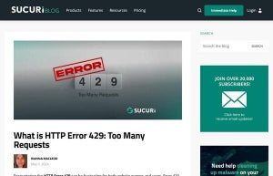 HTTPの「429」エラーコード、原因と9つの解決策