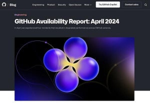 GitHub、2024年4月に発生したサービス低下の原因と対応を報告