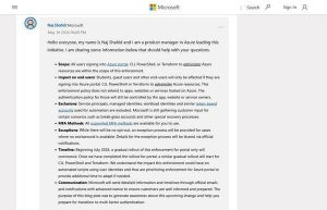 Microsoft Azure、7月からポータルのサインインに多要素認証要求、原則拒否できず
