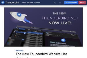 Mozilla、Thunderbirdサイトの大幅リニューアル発表