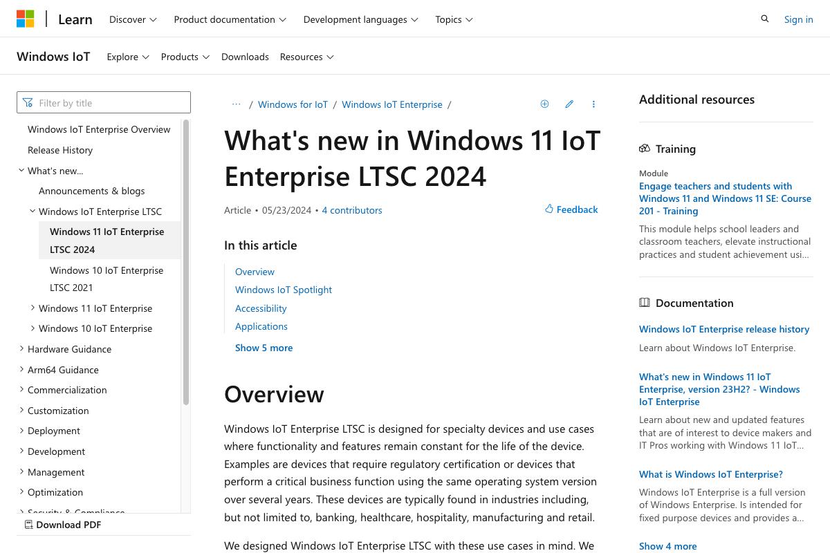 「Windows 11 IoT Enterprise LTSC 2024」のシステム要件公開、Microsoft TECH+（テックプラス）