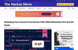 GitGuardianのソフトウェアコンポジション分析がGitのHooksに対応