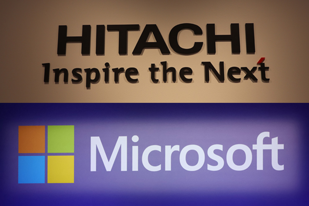 日立製作所と米マイクロソフトが今後3年間で数十億ドル規模の戦略的提携を締結