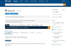 MicrosoftとOpenAIのコラボレーションによる.NET向け公式OpenAIライブラリのベータ版