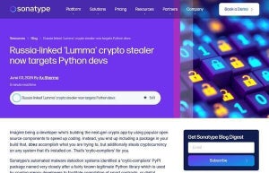 Pythonパッケージ「crytic-compilers」にマルウェア、暗号資産狙う