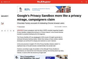 プライバシー保護団体、GoogleがGDPRに違反していると苦情