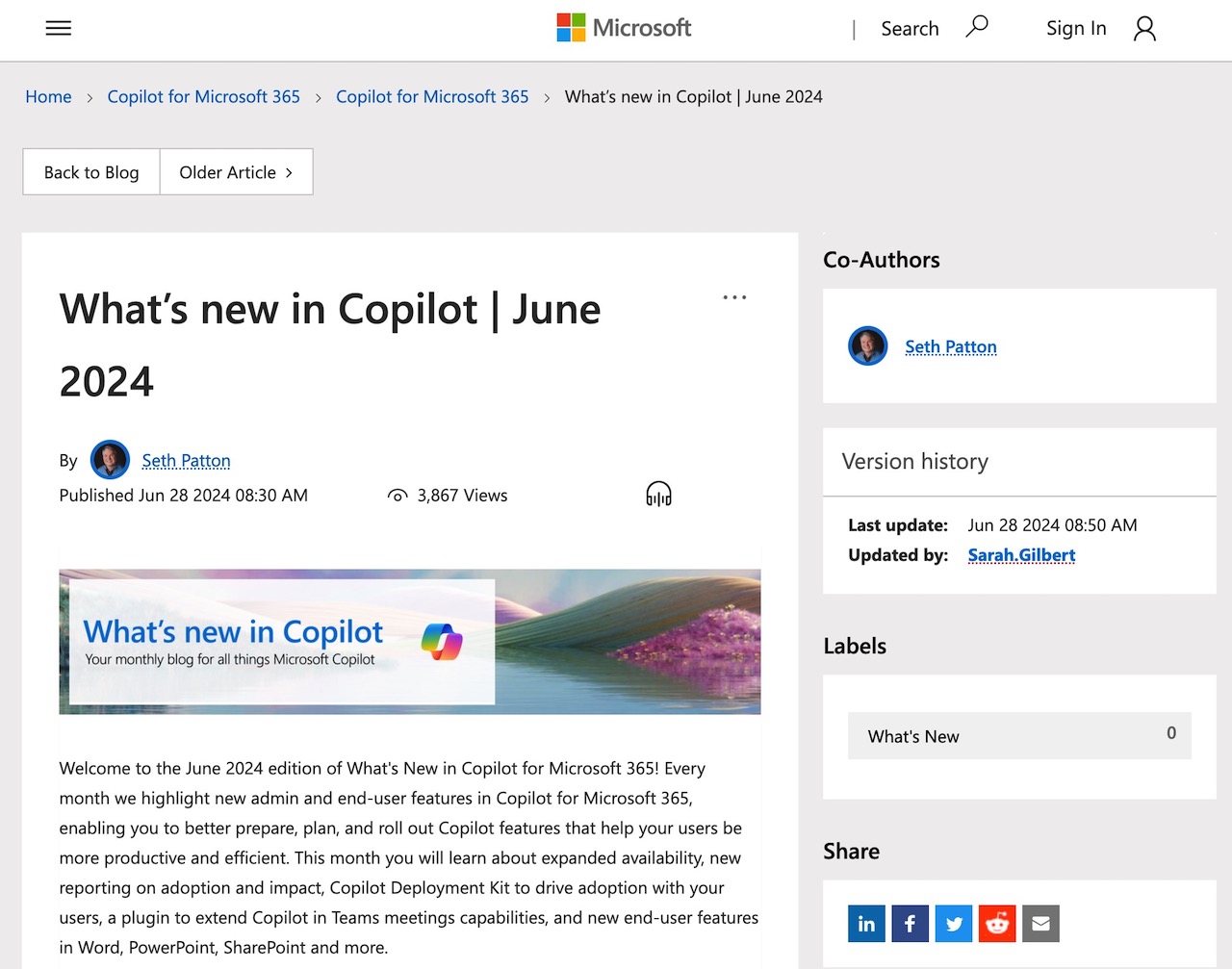  What’s new in Copilot｜June 2024 - Microsoft Community Hub