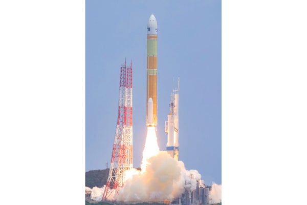 H3ロケット“本格デビュー” 観測衛星だいち4号載せ、打ち上げ成功