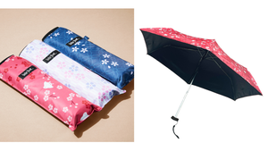 シューズセレクション、和柄の晴雨兼用傘 訪日客の購入増に応える