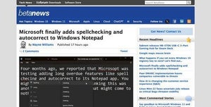 Windows 11のメモ帳にスペルチェック機能が登場