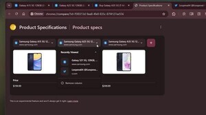 Google、AIで製品仕様を簡単に比較できるChrome向け新機能開発中か