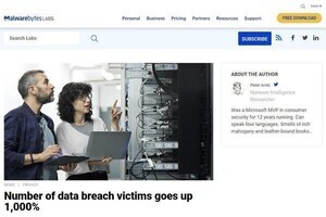 データ侵害の被害者が前年比1,170%増で10億人超