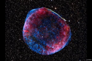 早大など、超新星残骸「SN1006」の衝撃波で磁場の100倍以上の増幅を確認