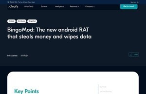 銀行口座から金銭を窃取するAndroidマルウェアに注意、データ消去の恐れ