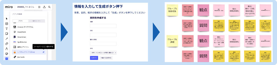 「しつもんクラフト」の概要