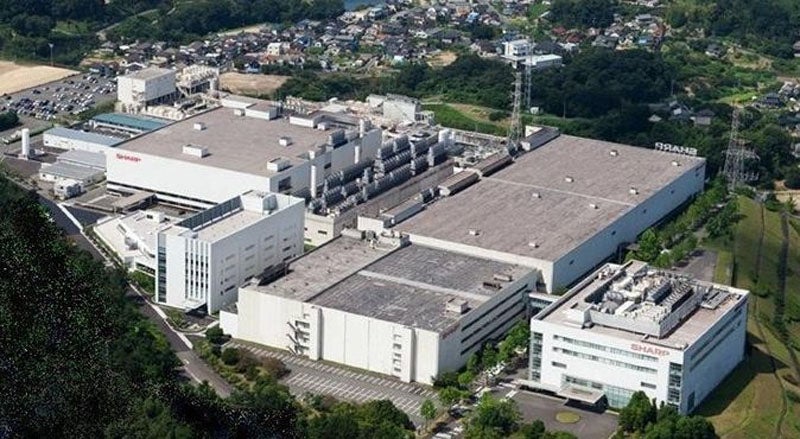 シャープの半導体製造拠点である福山事業所