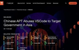 中国の脅威グループ、サイバー攻撃にVisual Studio Code悪用