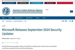 Microsoft、9月の更新プログラム配信開始 - 4件の脆弱性の悪用確認済み