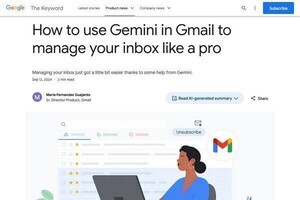 GmailをGoogle生成AI「Gemini」で賢く使う3つの方法