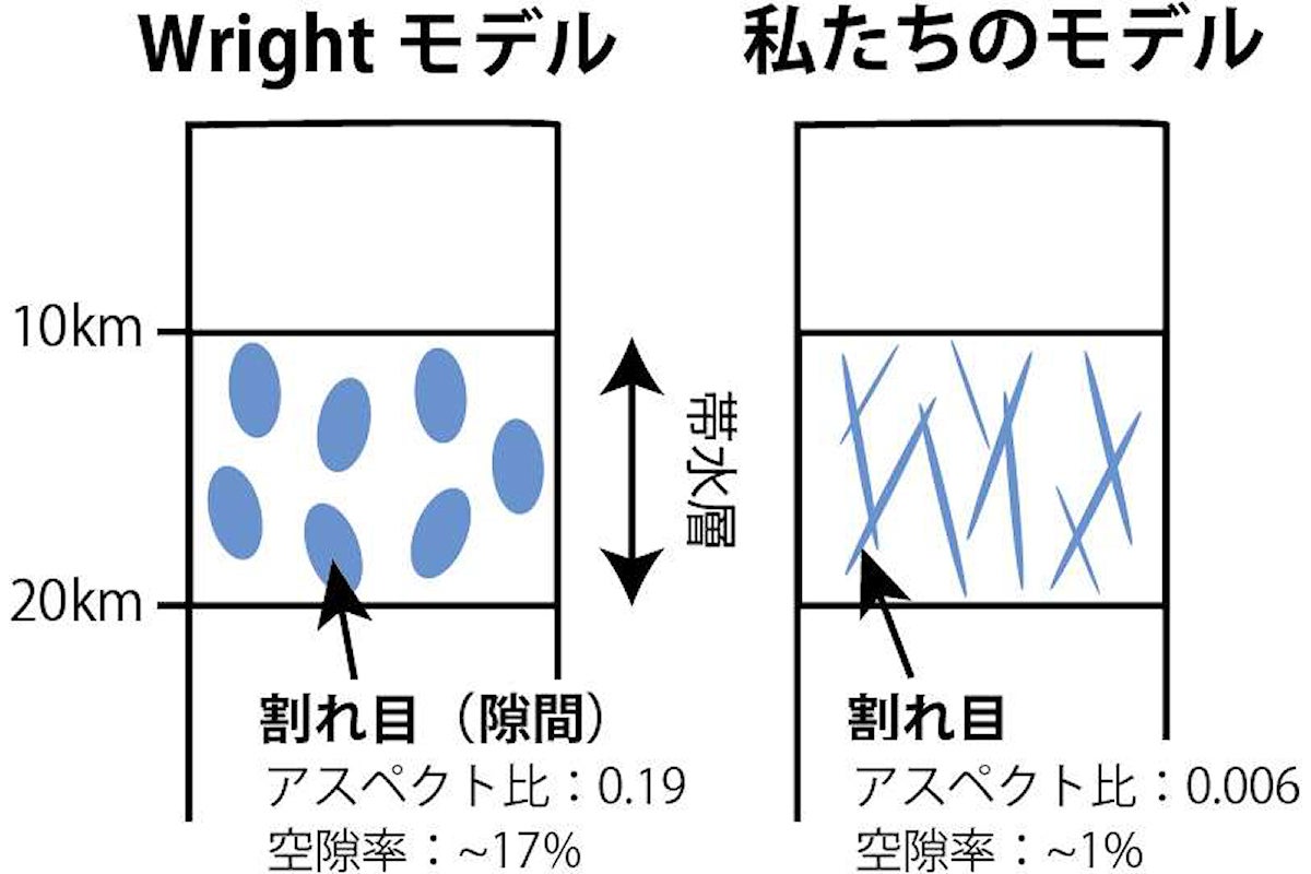 Wrightモデルと今回の研究のモデルの相違点