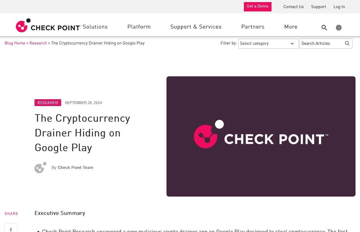 The Cryptocurrency Drainer Hiding on Google Play - Check Point Blog