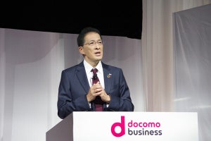 NTT Com小島社長「皆様の期待を超える驚きと感動のDXを」 - docomo business Forum'24