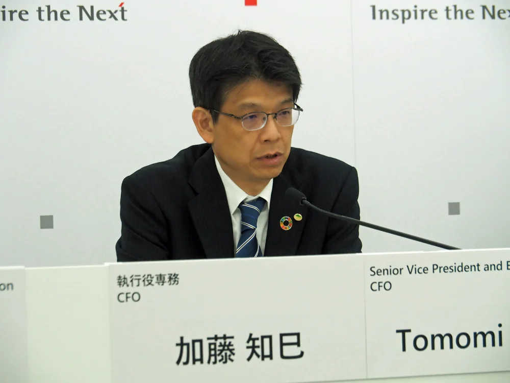 日立製作所 執行役専務 CFO(最高財務責任者)の加藤知巳氏