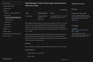 Windows11更新プログラムに不具合、タスクマネージャーで問題発生