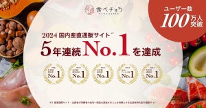 「食べチョク」、利用率や認知度など9項目で1位 ユーザー数100万人、生産者数1万軒が登録