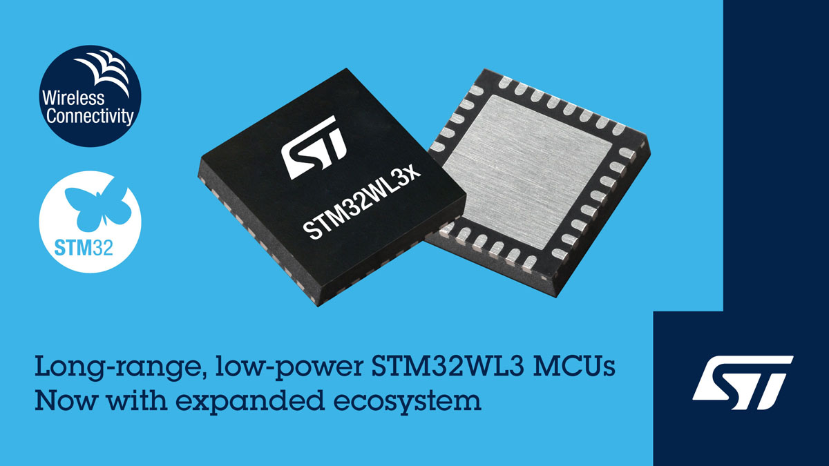 ワイヤレスSoC「STM32WL33」