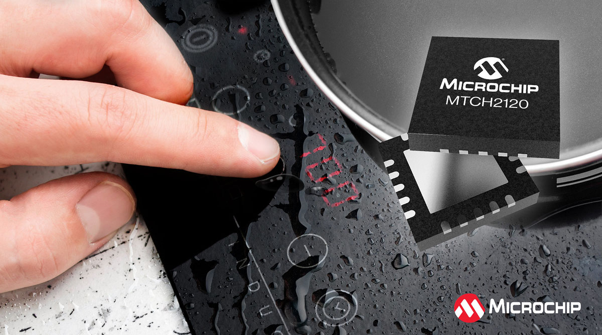 12ボタンタッチコントローラ「MTCH2120」