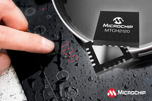 Microchip、静電容量式12ボタンタッチコントローラ「MTCH2120」を発表