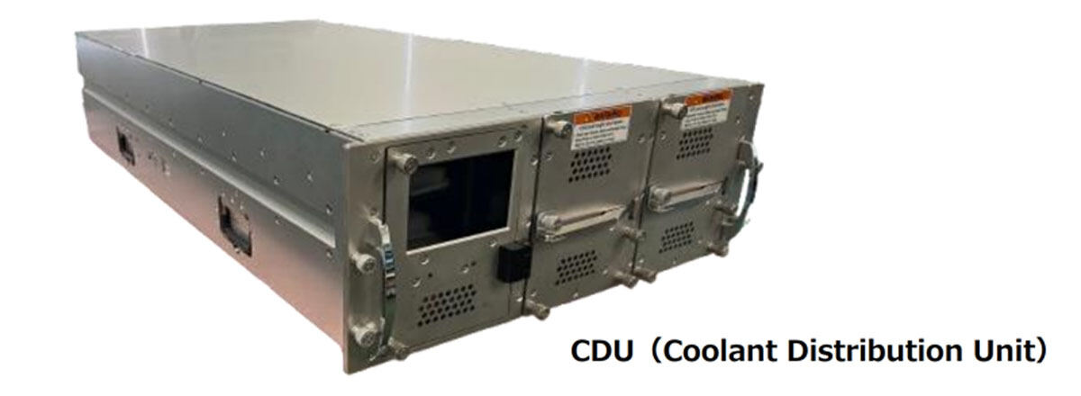 ニデックのAIサーバ向けCDU
