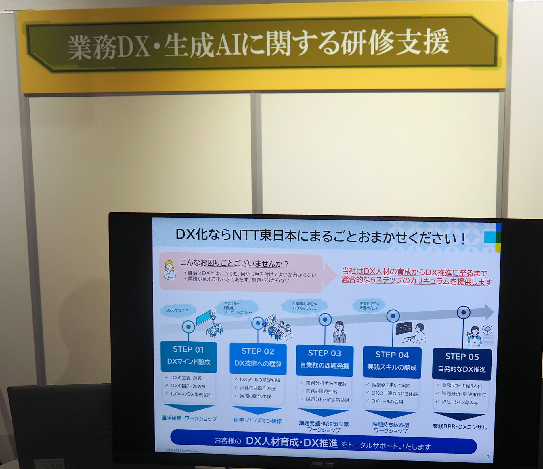 業務DX・生成AIに関する研修支援