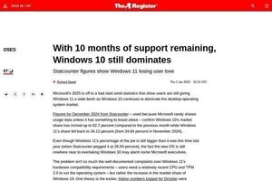 Windows 10のシェアが拡大、Microsoftの戦略に影響の可能性