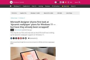 Windows 11に「ダイナミック壁紙」計画、壁紙に動画が表示可能に!? 