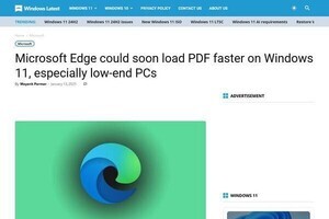 Microsoft EdgeのPDFエンジン、2025年半ばにAcrobatに完全移行