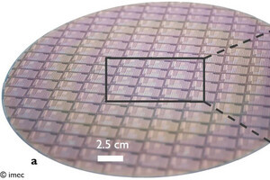 imec、300mmシリコンCMOSラインでGaAsナノリッジレーザーダイオードの試作に成功