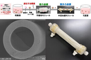 東レ、バイオ医薬品の製造効率を向上させる高効率分離膜モジュールを開発