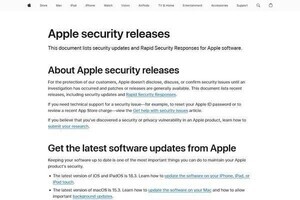 Apple、iPhoneやMacなど複数製品のアップデート発表、多くの脆弱性修正