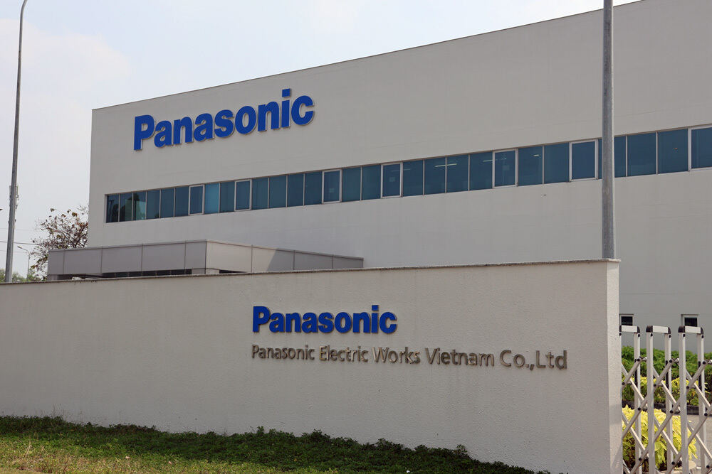 電設資材を製造するパナソニックのベトナム工場(ビンズオン省)