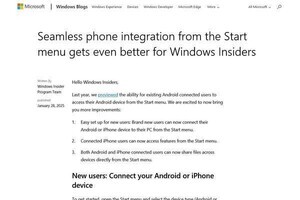 Windows 11、スタートメニューにAndroidとiPhoneを統合