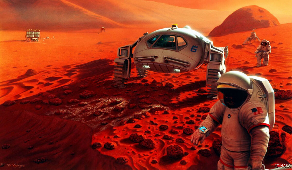 有人火星探査の実現には課題が多い