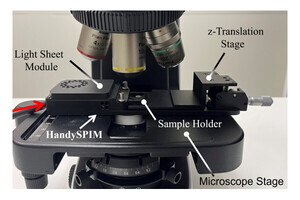透明化組織標本の3次元観察を、手のひらサイズの装置+通常顕微鏡で実現。東大ら4者