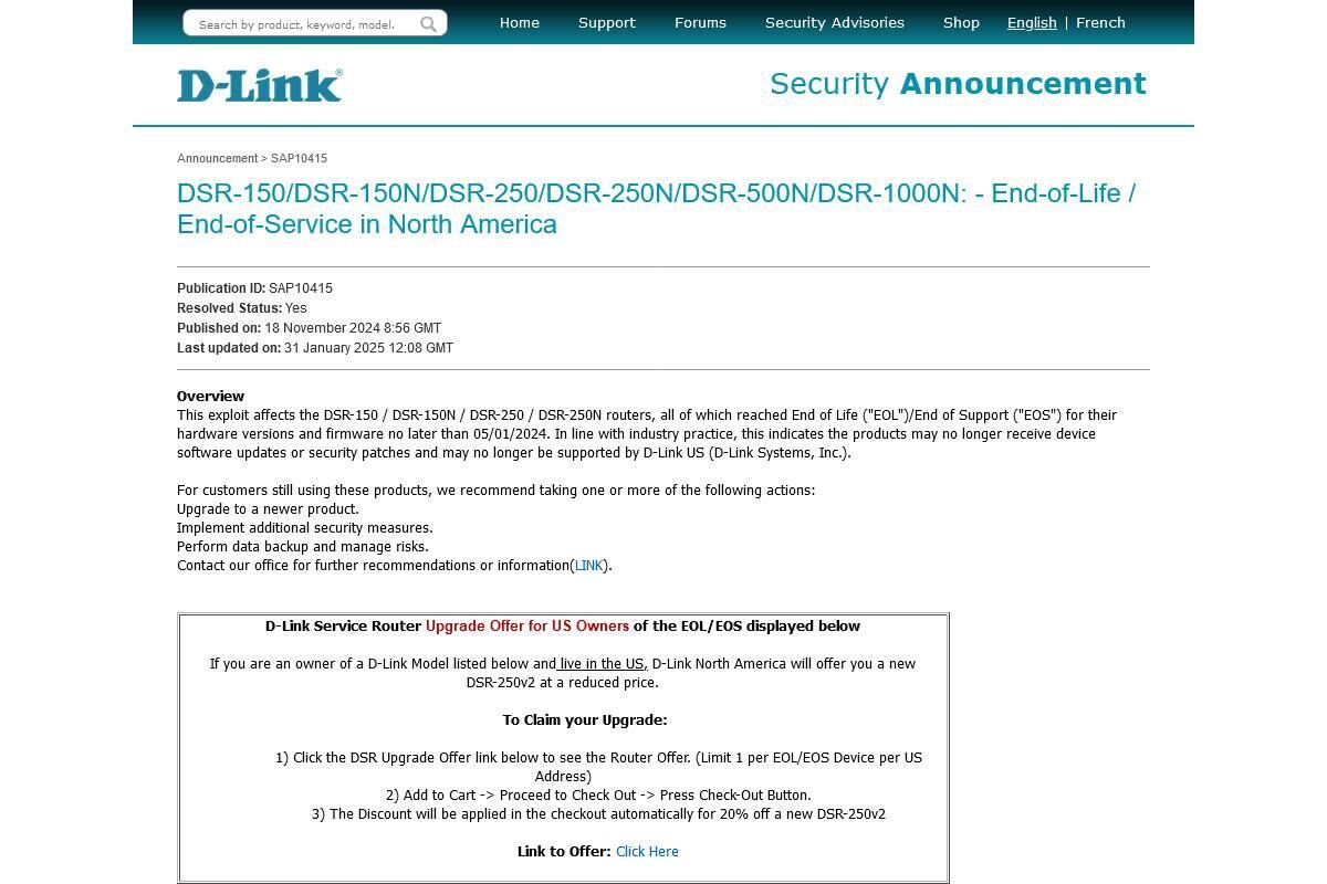 D-Link Technical Support