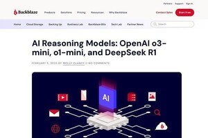 AI推論モデルの比較、OpenAIは高価でDeekSeekには懸念あり