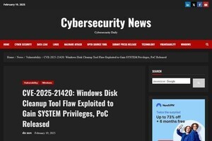 Windowsディスククリーンアップに脆弱性、PoCコードが公開される