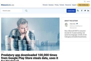 スマホからデータ盗むAndroidアプリ、10万回以上ダウンロード